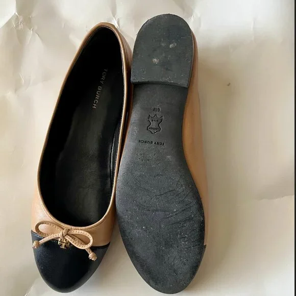 Tory Burch  Cap Toe Ballet Flats - Picture 3 of 3